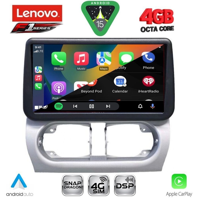 LENOVO SSQ 9500_CPA (9inc) MULTIMEDIA TABLET for OPEL CORSA C mod 2000-2006 - TIGRA mod. 2004-2009