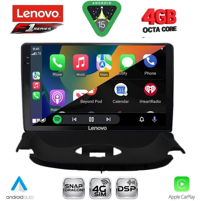 LENOVO SSQ 9505_CPA (9inc) MULTIMEDIA TABLET for PEUGEOT 206 mod. 1998-2006