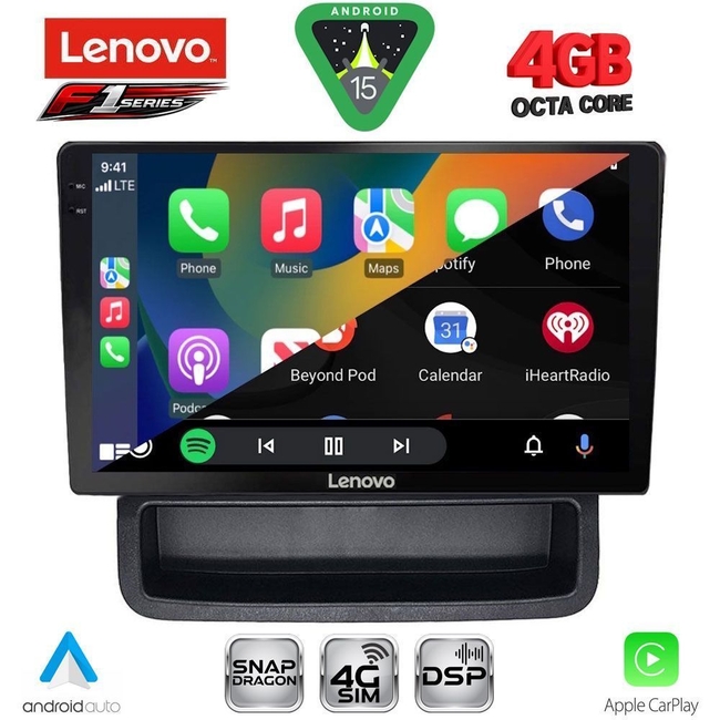 LENOVO SSQ 9559_CPA (10inc) MULTIMEDIA TABLET for OPEL VIVARO – RENAULT TRAFIC - NISSAN PRIMASTAR mod. 2004-2015