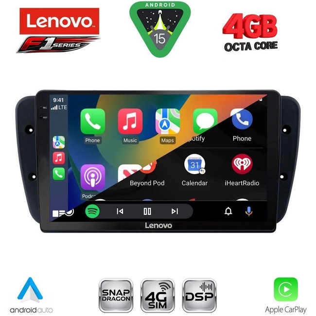 LENOVO SSQ 9571_CPA (9inc) MULTIMEDIA TABLET for SEAT IBIZA mod. 2008-2015