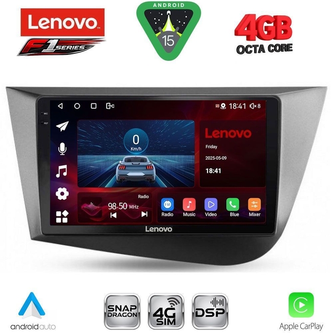 LENOVO SSQ 9574_CPA (9inc) MULTIMEDIA TABLET for SEAT LEON mod. 2005-2012