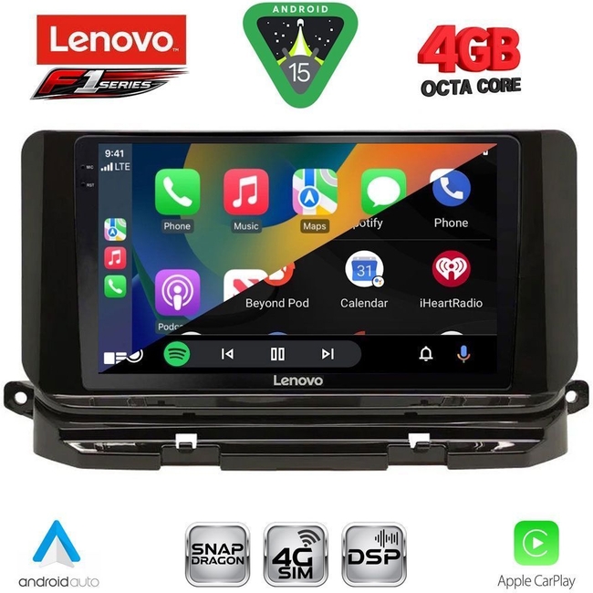 LENOVO SSQ 9598_CPA (10inc) MULTIMEDIA TABLET for SKODA OCTAVIA 8 mod. 2021-2026