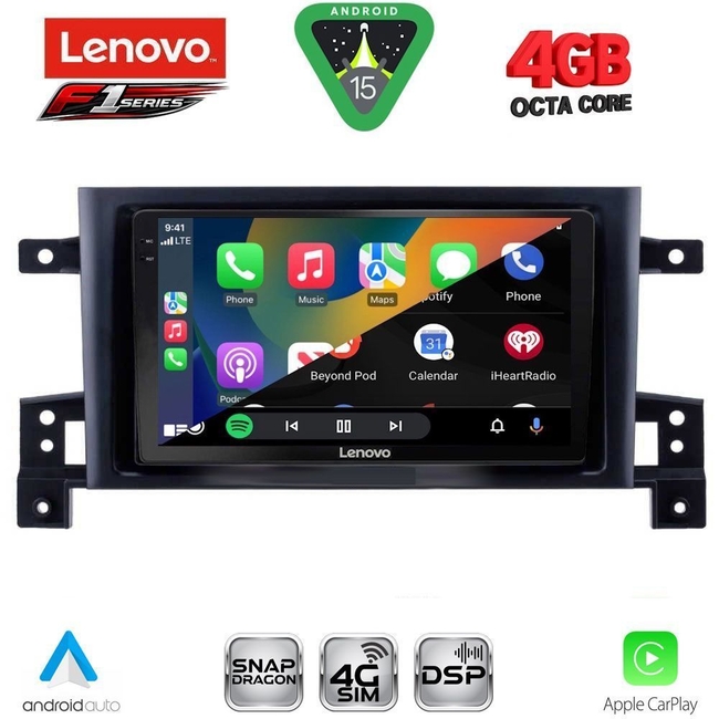 LENOVO SSQ 9696_CPA (9inc) MULTIMEDIA TABLET for SUZUKI GRAND VITARA mod. 2005-2015