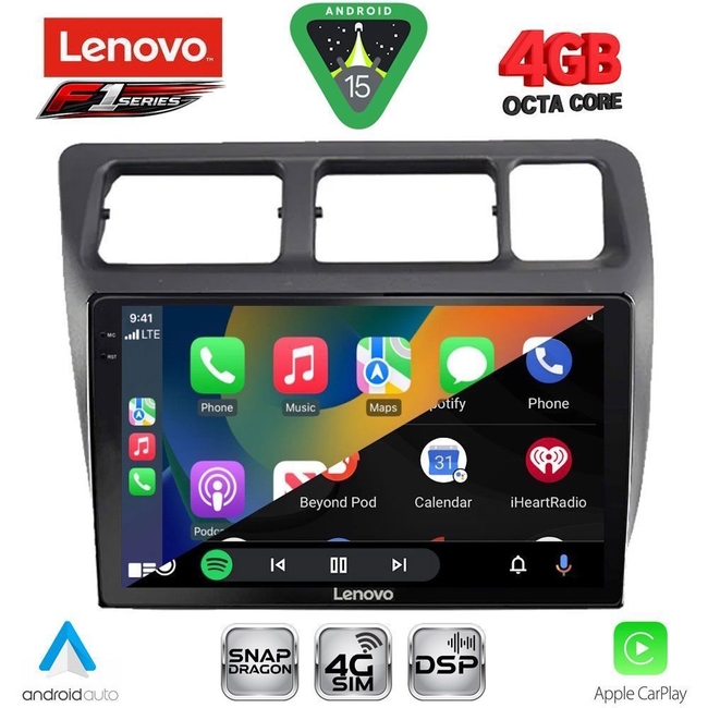 LENOVO SSQ 9710_CPA (9inc) MULTIMEDIA TABLET for TOYOTA COROLLA mod. 1992-1997