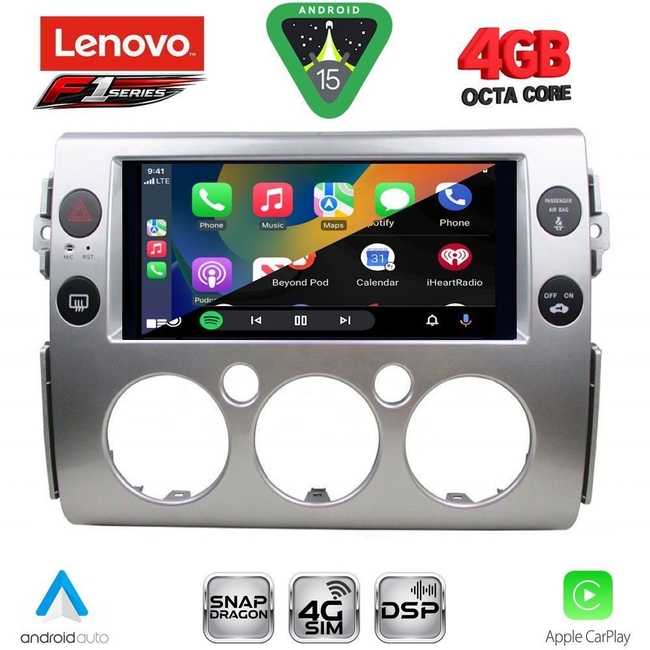 LENOVO SSQ 9717_CPA (9inc) MULTIMEDIA TABLET for TOYOTA FJ CRUISER mod. 2007-2013