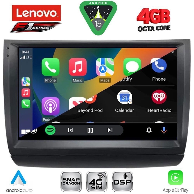 LENOVO SSQ 9728_CPA (9inc) MULTIMEDIA TABLET for TOYOTA PRIUS mod. 2003-2009