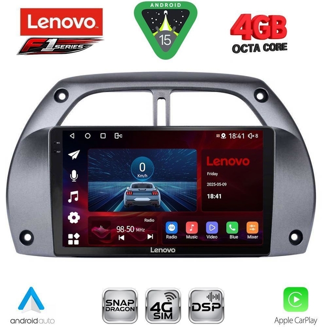 LENOVO SSQ 9730_CPA A/C (9inc) MULTIMEDIA TABLET for TOYOTA RAV 4 mod. 2000-2006