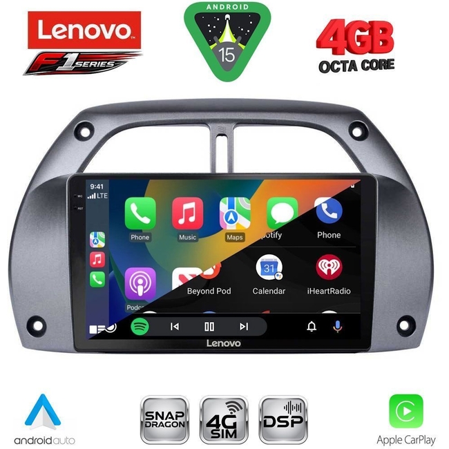 LENOVO SSQ 9730_CPA A/C (9inc) MULTIMEDIA TABLET for TOYOTA RAV 4 mod. 2000-2006
