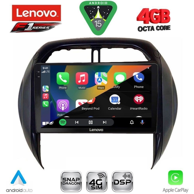 LENOVO SSQ 9730_CPA CLIMA (9inc) MULTIMEDIA TABLET for TOYOTA RAV 4 mod. 2000-2006
