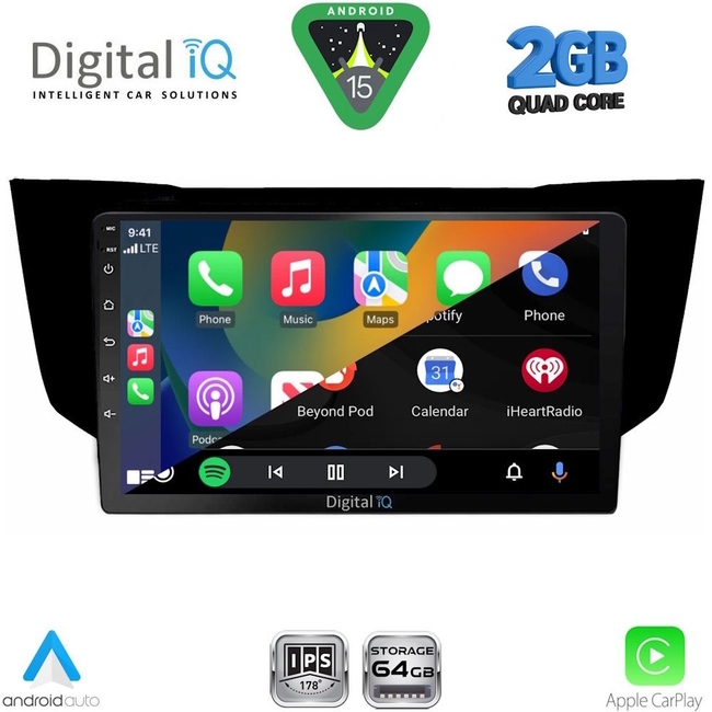 DIGITAL IQ RSD 1345BL_CPA (9inc) MULTIMEDIA TABLET for LEXUS RX 300 – 400 mod. 2003-2008