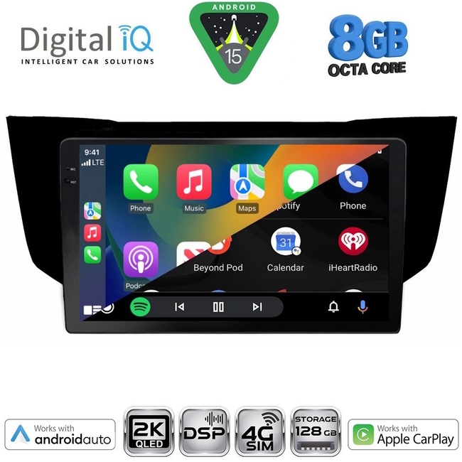 DIGITAL IQ BXF 11345BL_CPAA (9inc) MULTIMEDIA TABLET for LEXUS RX 300 – 400 mod. 2003-2008