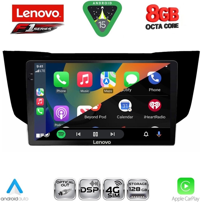 LENOVO SSR 10345BL_CPA (9inc) MULTIMEDIA TABLET for LEXUS RX 300 – 400 mod. 2003-2008
