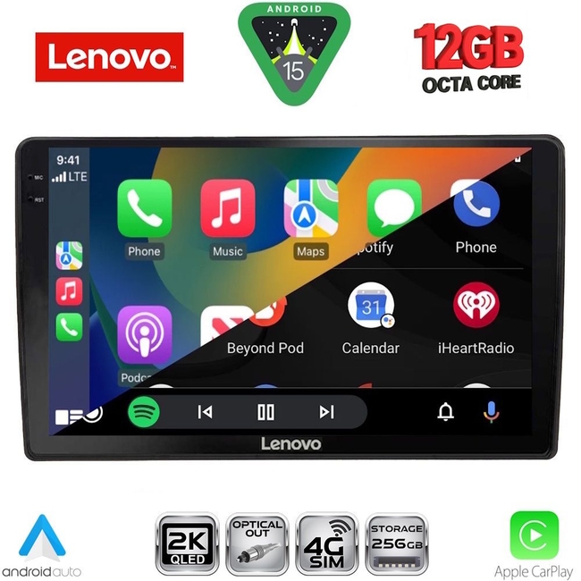 LENOVO SSZ 12005_CPA (10inc) MULTIMEDIA TABLET for AUDI A4 mod. 2008-2015