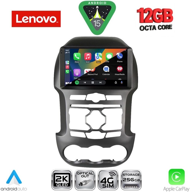 LENOVO SSZ 12171S_CPA (9inc) MULTIMEDIA TABLET for FORD RANGER mod. 2011-2015