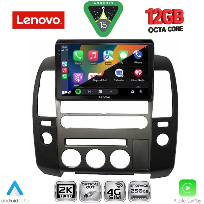 LENOVO SSZ 12454_CPA (ORIG.NAVI) (9inc) MULTIMEDIA TABLET for NISSAN NAVARA D40 mod. 2006-2011 με Original Navi