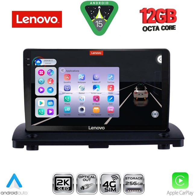 LENOVO SSZ 12789_CPA (9inc) MULTIMEDIA TABLET for VOLVO XC90 mod. 2002-2014
