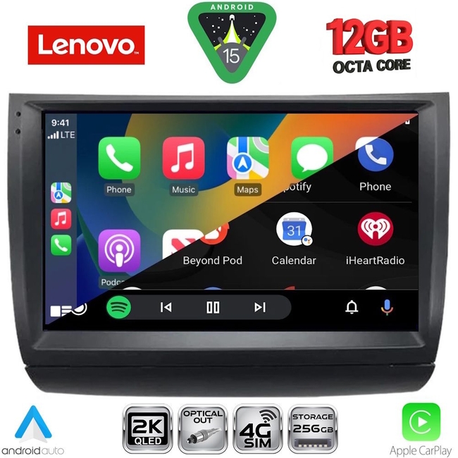 LENOVO SSZ 12728_CPA (9inc) MULTIMEDIA TABLET for TOYOTA PRIUS mod. 2003-2009