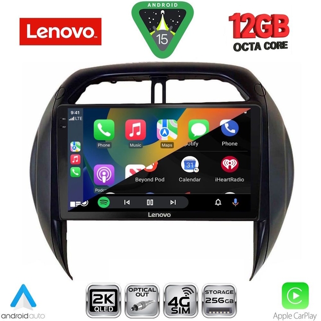 LENOVO SSZ 12730_CPA CLIMA (9inc) MULTIMEDIA TABLET for TOYOTA RAV 4 mod. 2000-2006