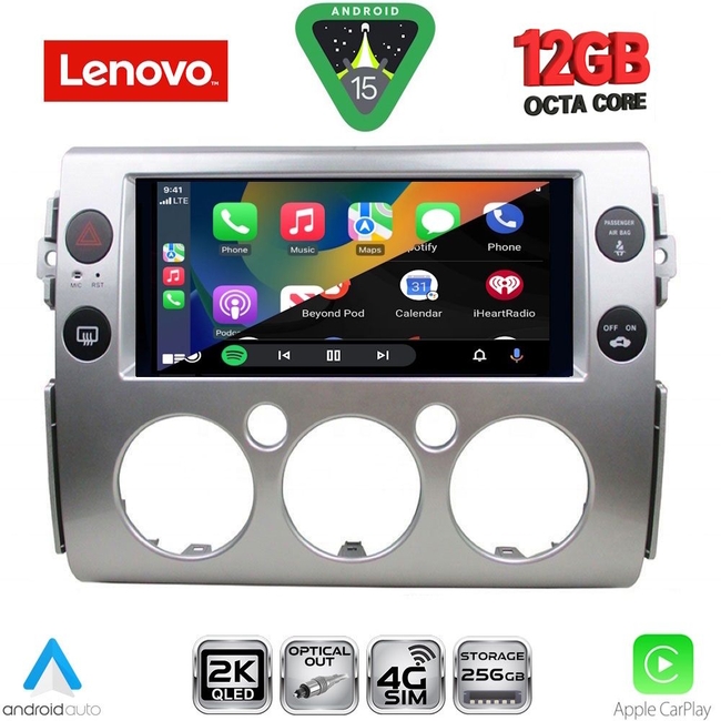 LENOVO SSZ 12717_CPA (9inc) MULTIMEDIA TABLET for TOYOTA FJ CRUISER mod. 2007-2013