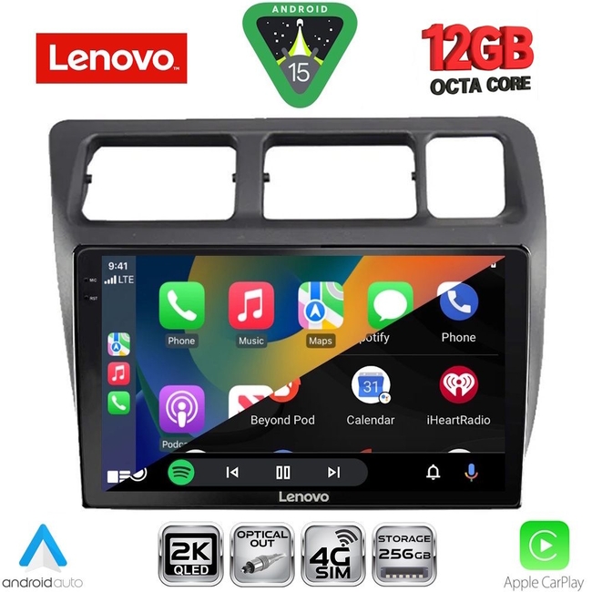 LENOVO SSZ 12710_CPA (9inc) MULTIMEDIA TABLET for TOYOTA COROLLA mod. 1992-1997