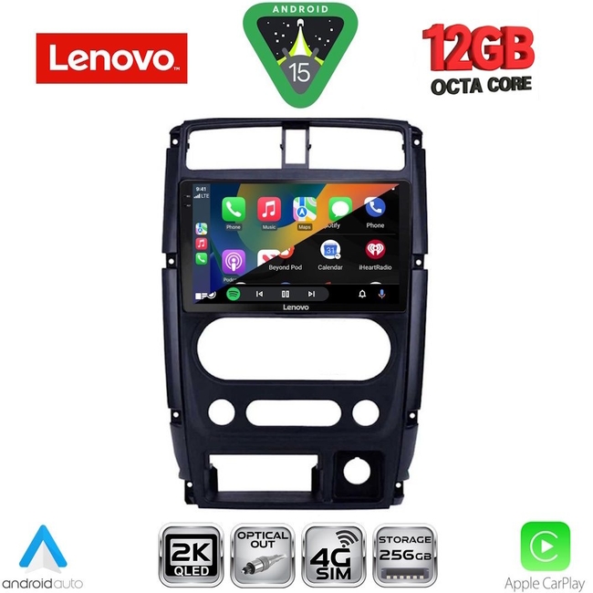 LENOVO SSZ 12678_CPA (9inc) MULTIMEDIA TABLET for SUZUKI JIMNY mod. 2007-2017