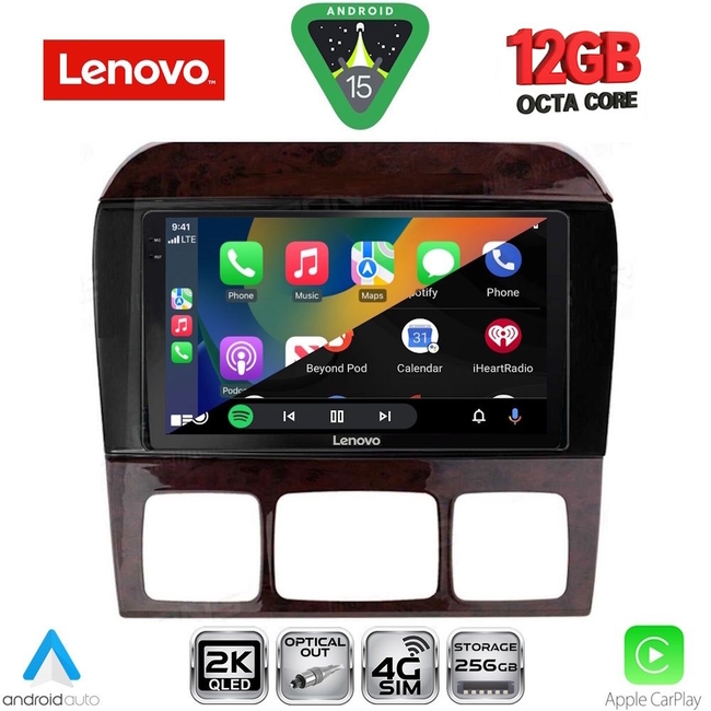 LENOVO SSZ 12426_CPA (9inc) MULTIMEDIA TABLET for MERCEDES  S  W220  mod. 1998-2005