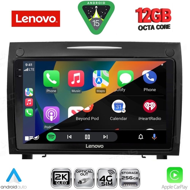 LENOVO SSZ 12419_CPA (9inc) MULTIMEDIA TABLET for MERCEDES SLK R171 mod. 2004-2010