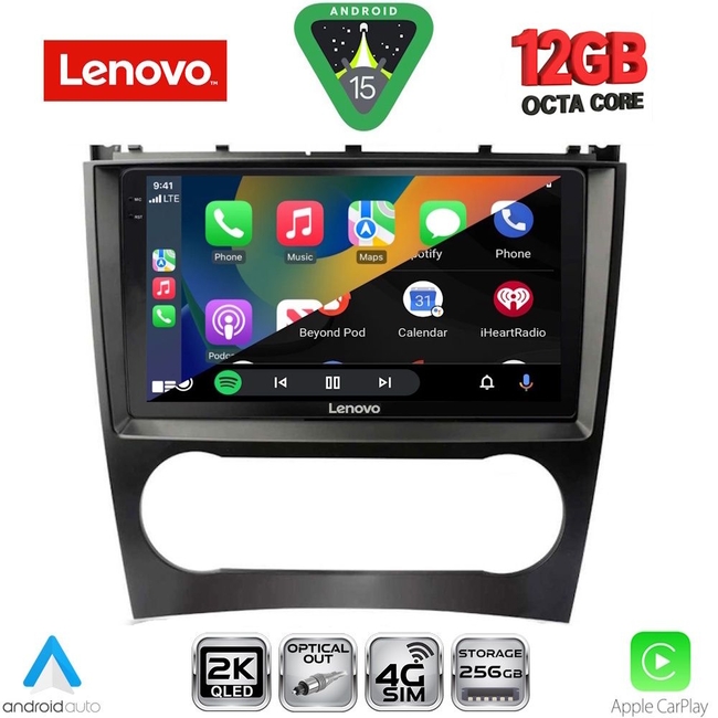 LENOVO SSZ 12404_CPA (9inc) MULTIMEDIA TABLET for MERCEDES C – CLK (W203-209) mod. 2004-2008