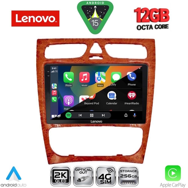LENOVO SSZ 12402CH_CPA (9inc) MULTIMEDIA TABLET for MERCEDES C (W203) mod. 1999-2004