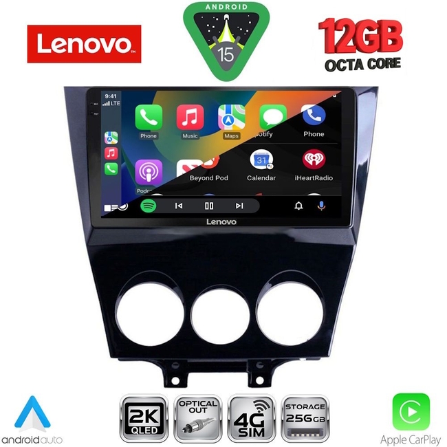 LENOVO SSZ 12395_CPA (9inc) MULTIMEDIA TABLET for MAZDA RX8 mod. 2008-2014