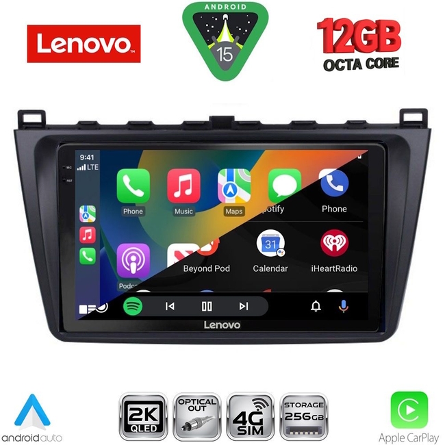LENOVO SSZ 12377_CPA (9inc) MULTIMEDIA TABLET for MAZDA 6 mod. 2008-2012