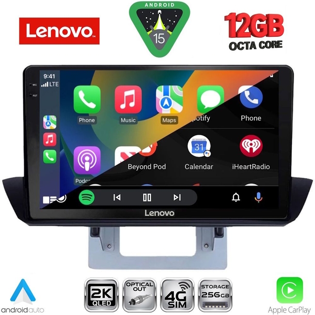 LENOVO SSZ 12364_CPA DASH (9inc) MULTIMEDIA TABLET for MAZDA BT50 mod. 2012-2019