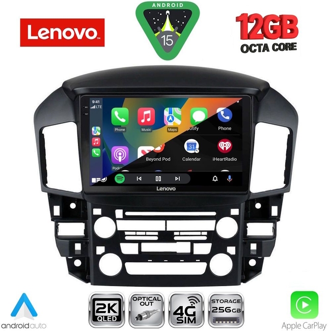 LENOVO SSZ 12344_CPA (9inc) MULTIMEDIA TABLET for LEXUS RX 300 mod. 1998-2003