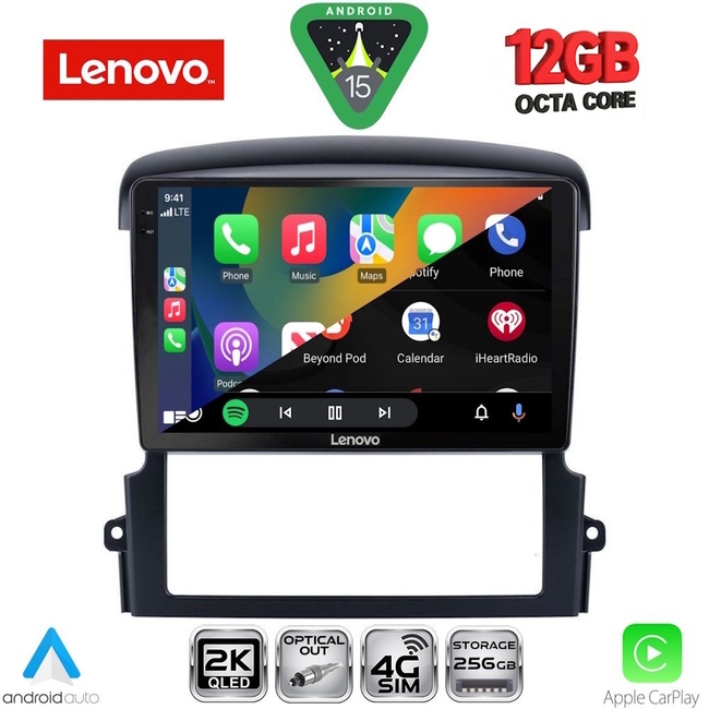 LENOVO SSZ 12317_CPA (9inc) MULTIMEDIA TABLET for KIA SORENTO mod. 2006-2009
