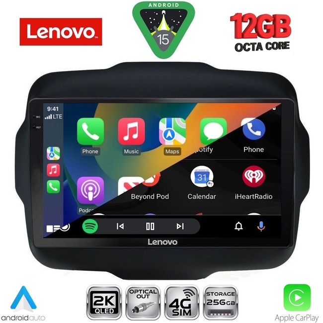LENOVO SSZ 12290_CPA (9inc) MULTIMEDIA TABLET for JEEP RENEGADE  mod. 2014>