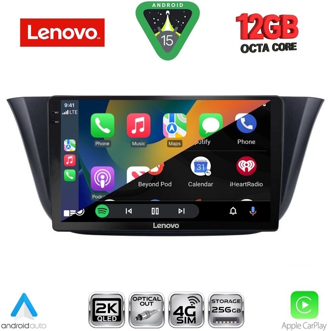 LENOVO SSZ 12265_CPA (9inc) MULTIMEDIA TABLET for IVECO DAILY mod. 2014-2023