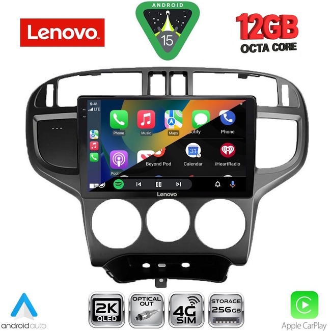 LENOVO SSZ 12240_CPA (9inc) MULTIMEDIA TABLET for HYUNDAI MATRIX mod. 2001-2010