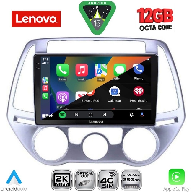 LENOVO SSZ 12227_CPA A/C (9inc) MULTIMEDIA TABLET for HYUNDAI i20 mod. 2008-2012