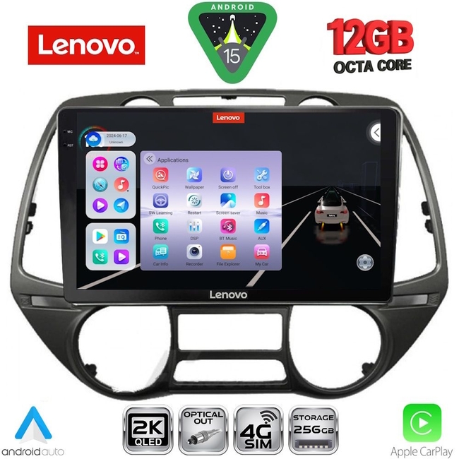 LENOVO SSZ 12226_CPA  (9inc) MULTIMEDIA TABLET for HYUNDAI i20 mod. 2008-2013