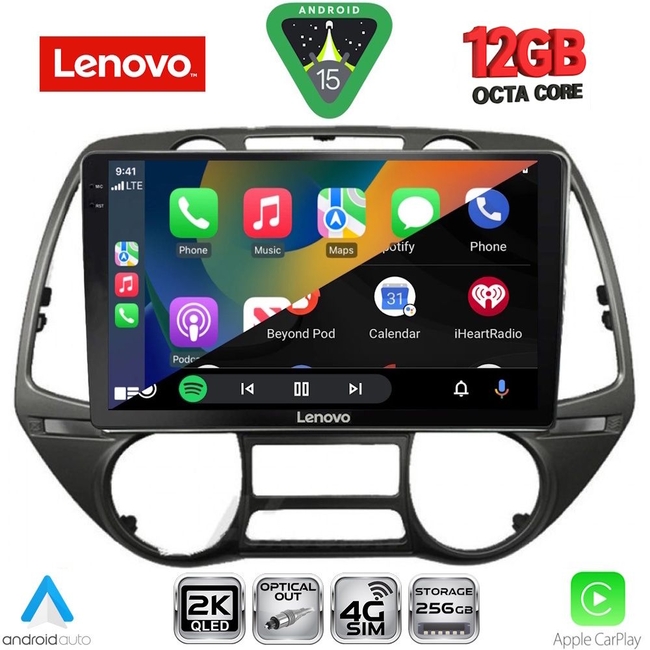 LENOVO SSZ 12226_CPA  (9inc) MULTIMEDIA TABLET for HYUNDAI i20 mod. 2008-2013