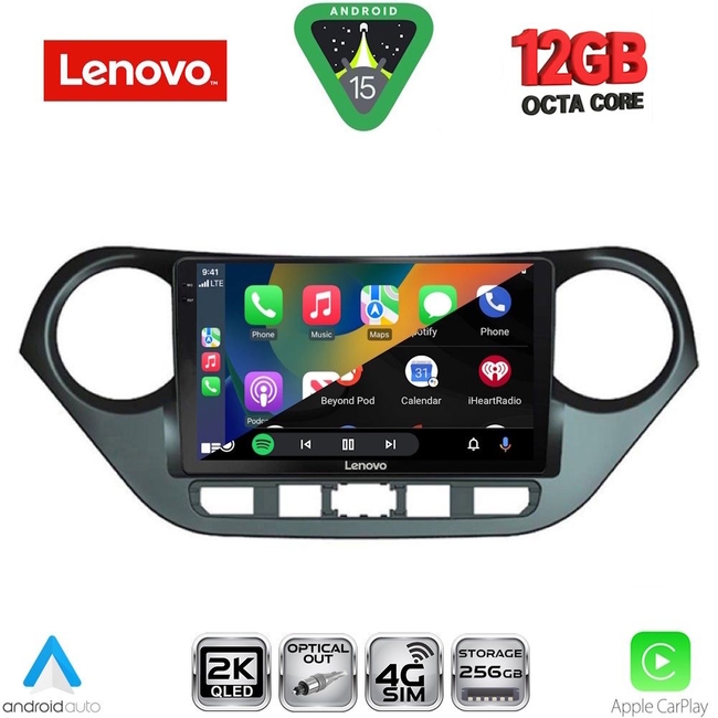 LENOVO SSZ 12224_CPA (9inc) MULTIMEDIA TABLET for HYUNDAI i10 mod. 2014-2020