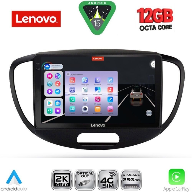 LENOVO SSZ 12223_CPA (9inc) MULTIMEDIA TABLET for HYUNDAI i10 mod. 2008-2013