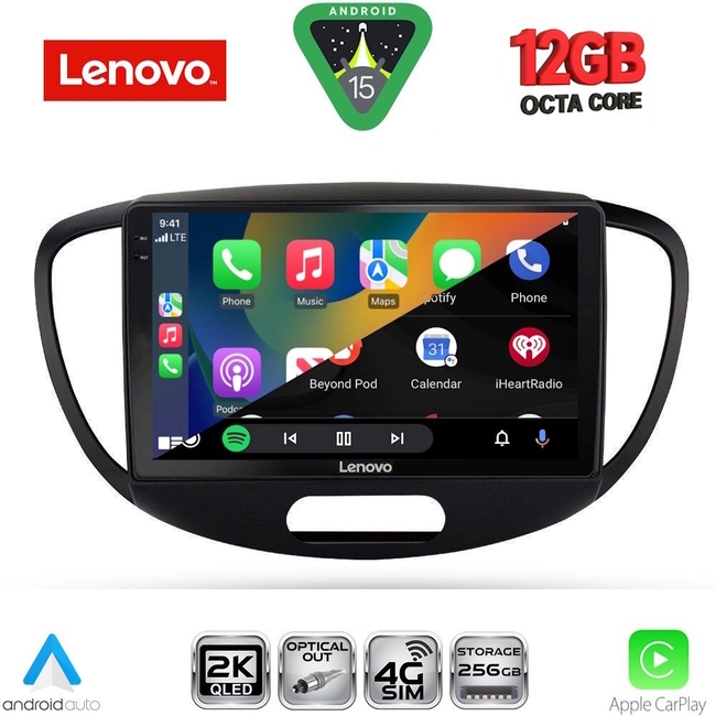 LENOVO SSZ 12223_CPA (9inc) MULTIMEDIA TABLET for HYUNDAI i10 mod. 2008-2013