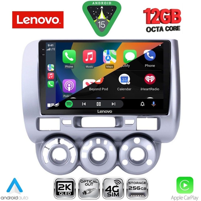 LENOVO SSZ 12210_CPA A/C (9inc) MULTIMEDIA TABLET for HONDA JAZZ mod. 2002-2008