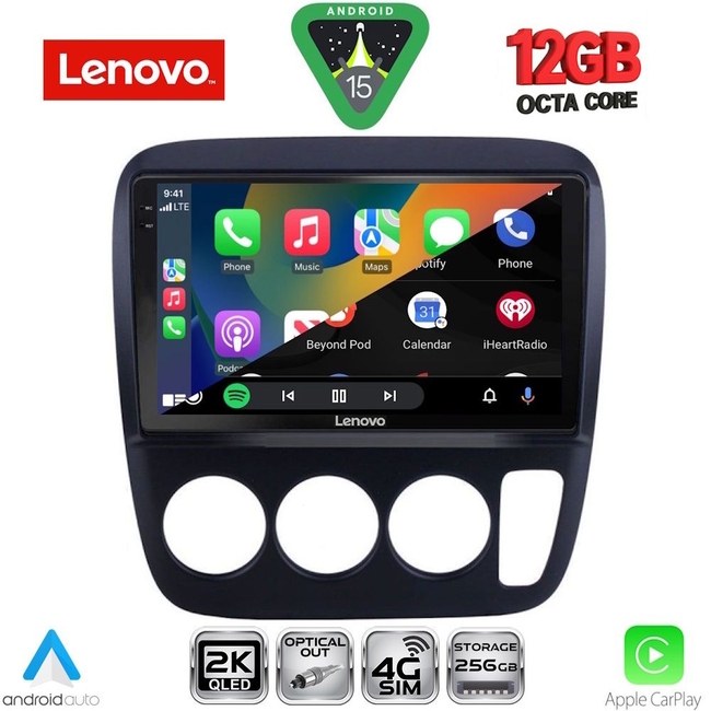 LENOVO SSZ 12196_CPA A/C (9inc) MULTIMEDIA TABLET for HONDA CRV mod. 1996-2006