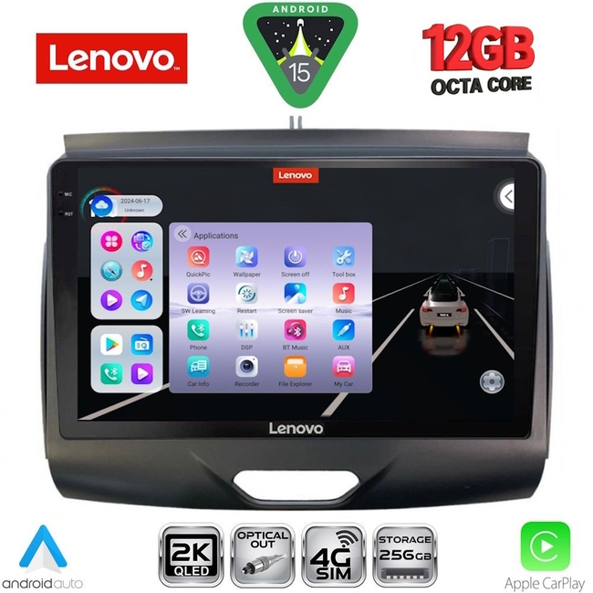 LENOVO SSZ 12172_CPA (9inc) MULTIMEDIA TABLET for FORD RANGER mod. 2015-2018