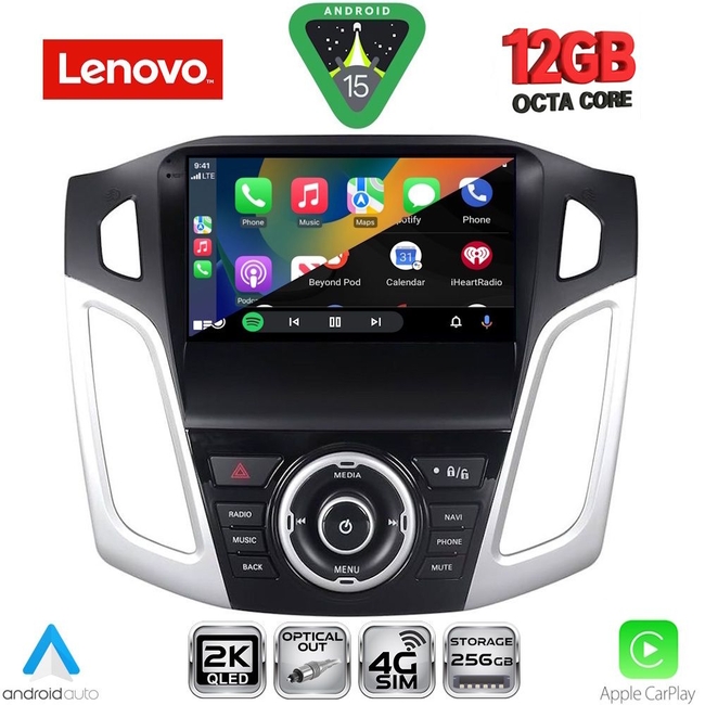 LENOVO SSZ 12157_CPA (9inc) MULTIMEDIA TABLET for FORD FOCUS mod. 2011-2018