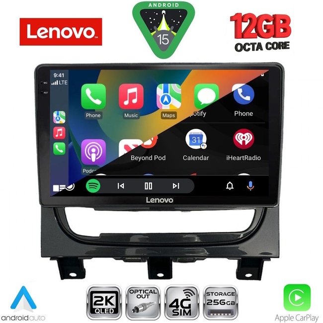 LENOVO SSZ 12146_CPA (9inc) MULTIMEDIA TABLET for FIAT STRADA mod. 2012-2020