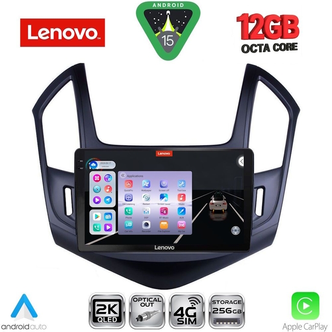 LENOVO SSZ 12077_CPA (9inc) MULTIMEDIA TABLET for CHEVROLET CRUZE mod. 2013-2015