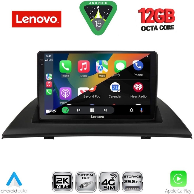 LENOVO SSZ 12058_CPA (9inc) MULTIMEDIA TABLET for BMW X3 (E83) mod. 2003-2010